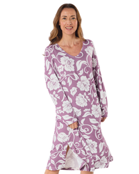 Luxury Knit Long Sleeve Elegance Nightdress
