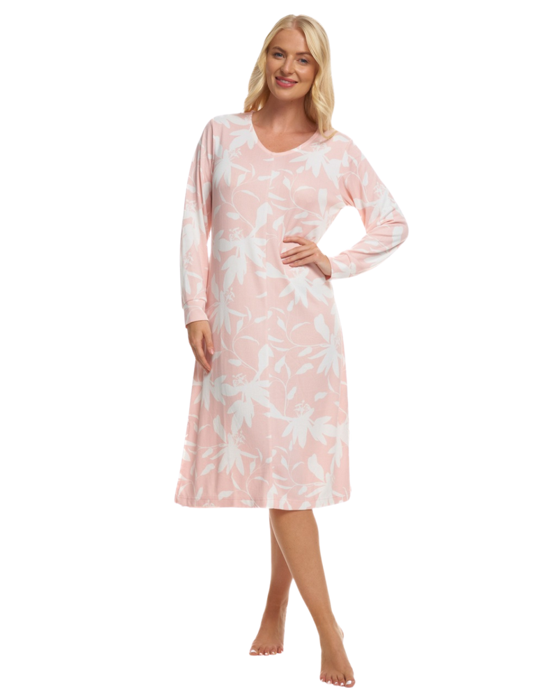 Luxury Knit Long Sleeve Nightdress