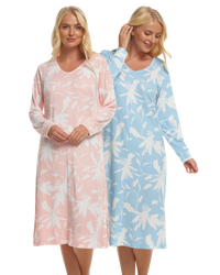 Luxury Knit Long Sleeve Nightdress