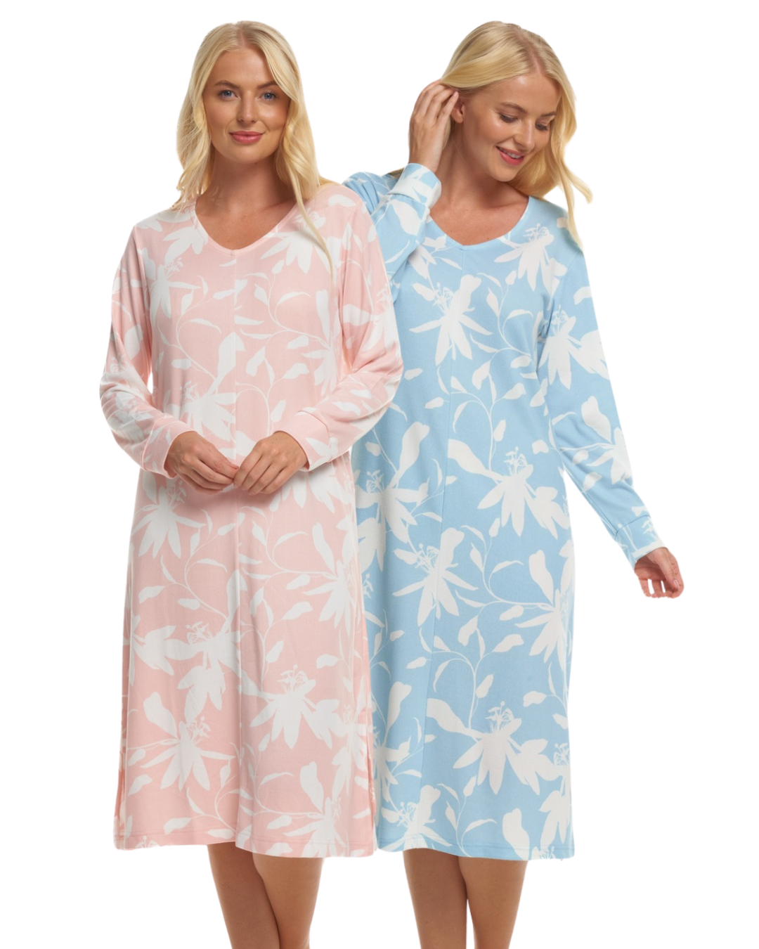 Luxury Knit Long Sleeve Nightdress