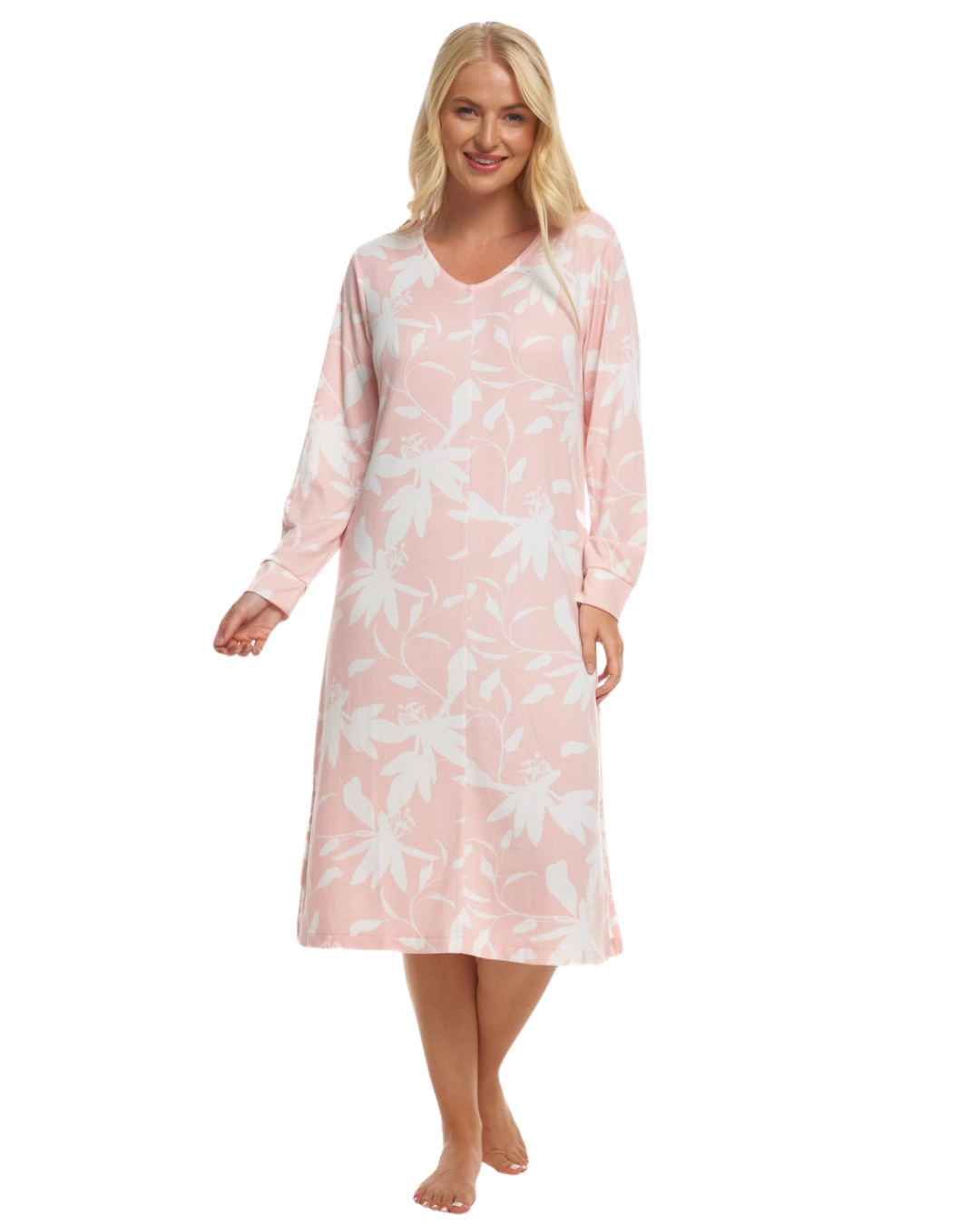 Luxury Knit Long Sleeve Nightdress