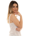 2 for £20 White Guipure Lace Trim Camisole