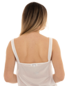 2 for £20 White Guipure Lace Trim Camisole