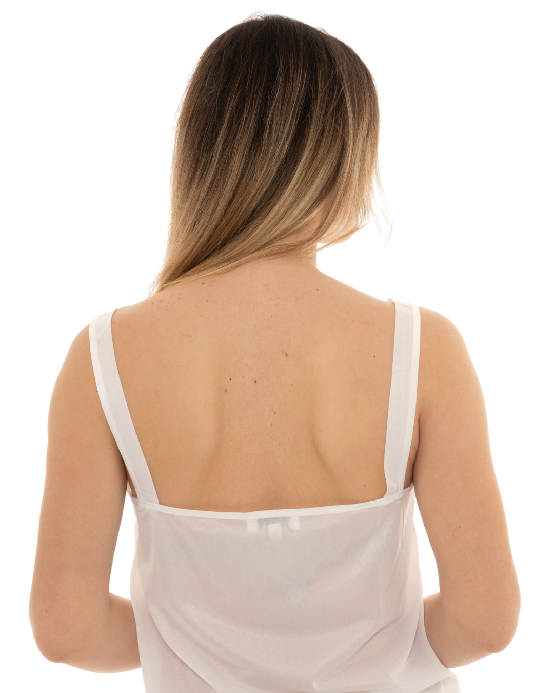 2 for £20 White Guipure Lace Trim Camisole