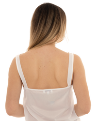 2 for £20 White Guipure Lace Trim Camisole