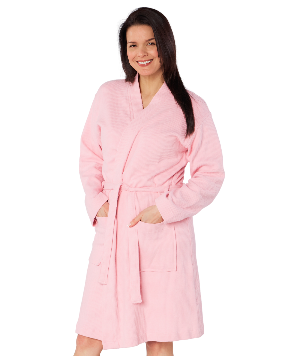 100% Cotton Waffle Wrap Robe