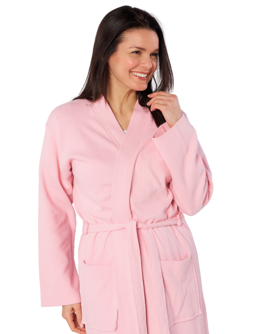 100% Cotton Waffle Wrap Robe
