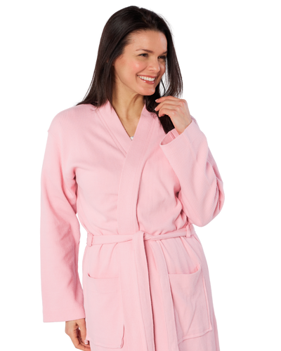 100% Cotton Waffle Wrap Robe