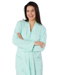 100% Cotton Waffle Wrap Robe