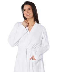 100% Cotton Waffle Wrap Robe
