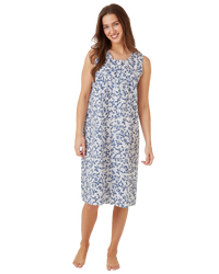 Suzy & Me Printed Woven Sleeveless Nightdress