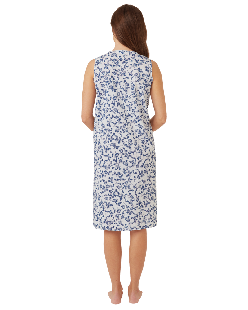 Suzy & Me Printed Woven Sleeveless Nightdress