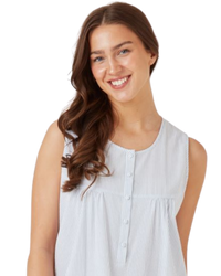 Suzy & Me Seersucker Sleeveless Nightdress