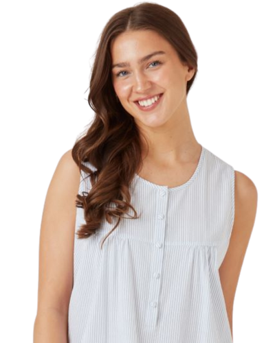 Suzy & Me Seersucker Sleeveless Nightdress