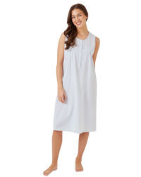 Suzy & Me Seersucker Sleeveless Nightdress