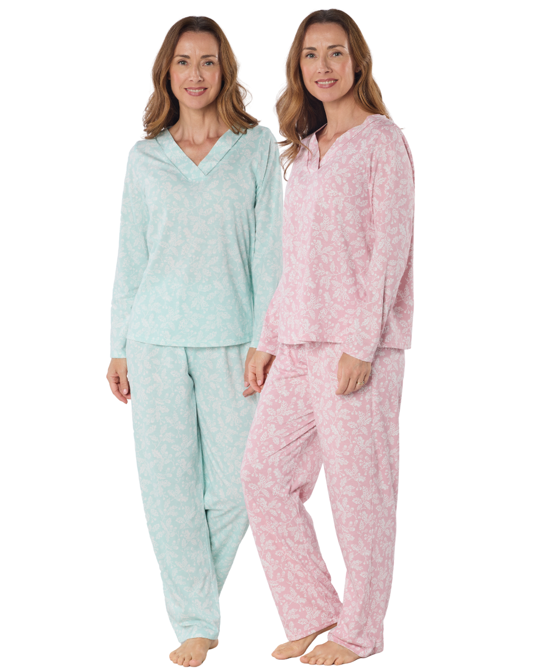 Oak Glade Cotton Rich Jersey Pyjama