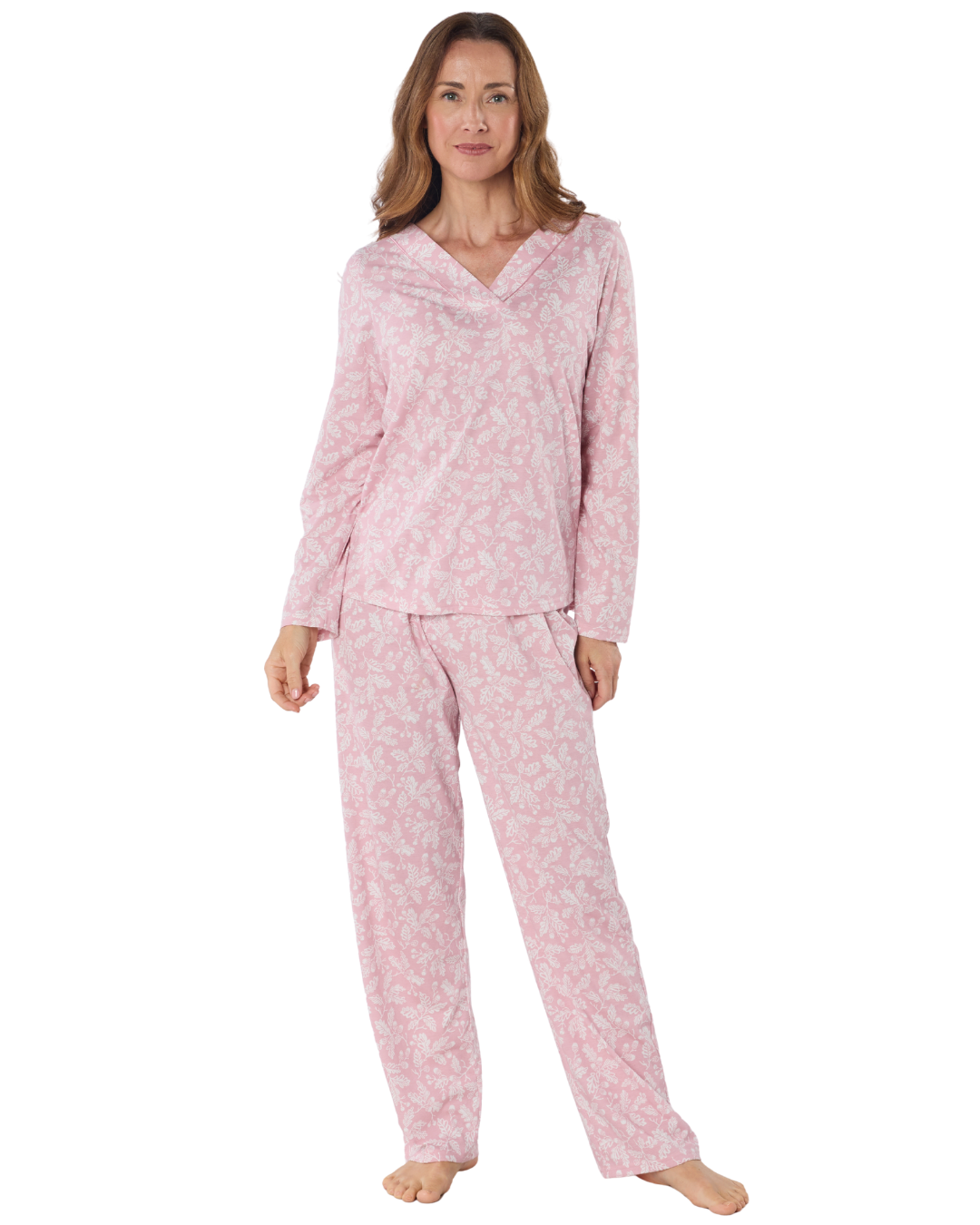 Oak Glade Cotton Rich Jersey Pyjama