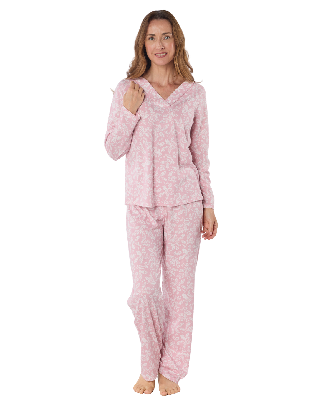 Oak Glade Cotton Rich Jersey Pyjama