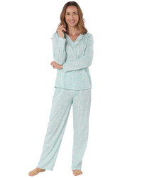Oak Glade Cotton Rich Jersey Pyjama