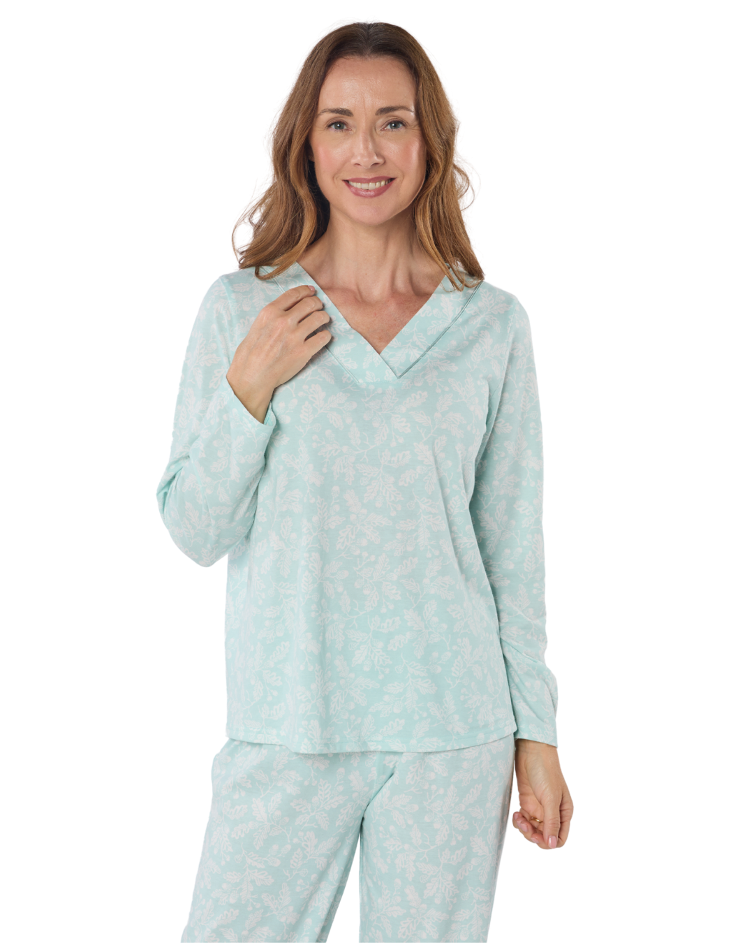 Oak Glade Cotton Rich Jersey Pyjama