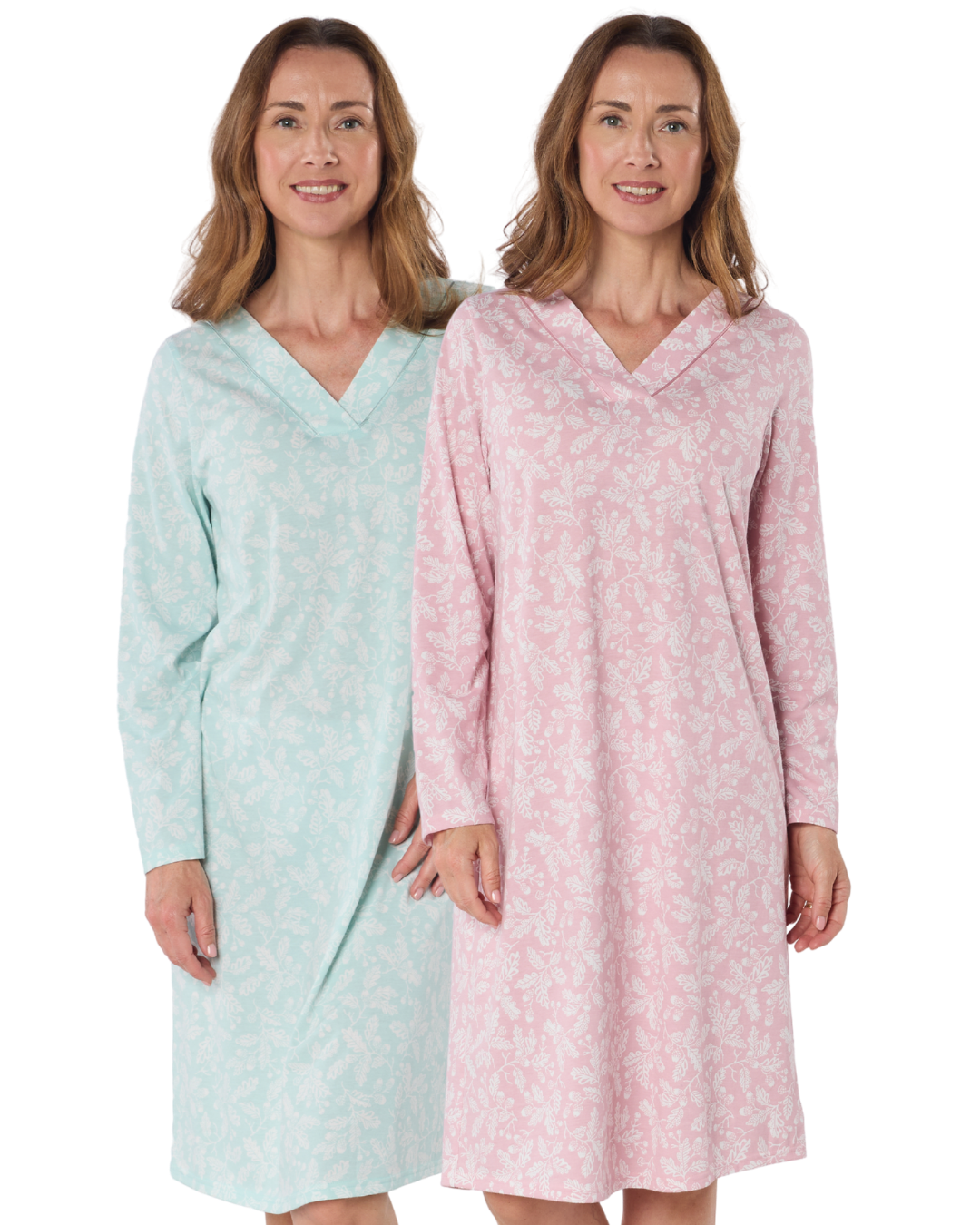 Oak Glade Cotton Rich Jersey Nightdress
