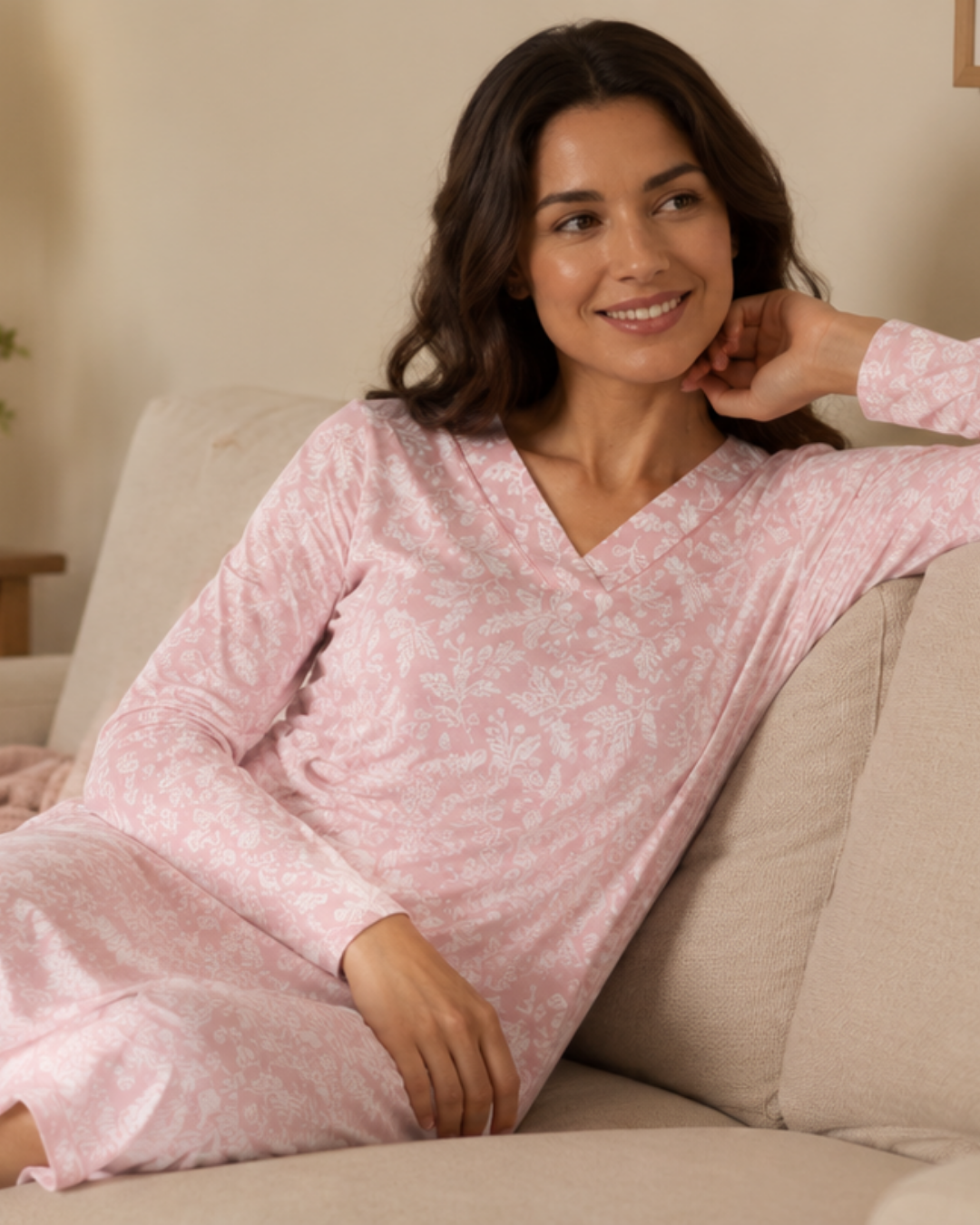 Oak Glade Cotton Rich Jersey Nightdress