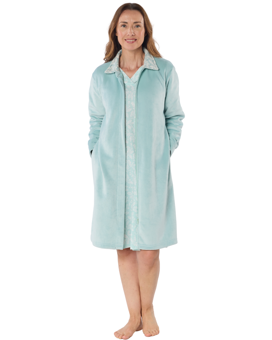 Oak Glade Cotton Rich Jersey Nightdress