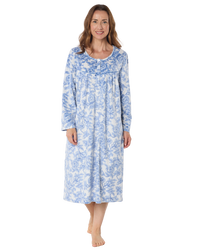Winter Rose 45" Fleece Nightdress