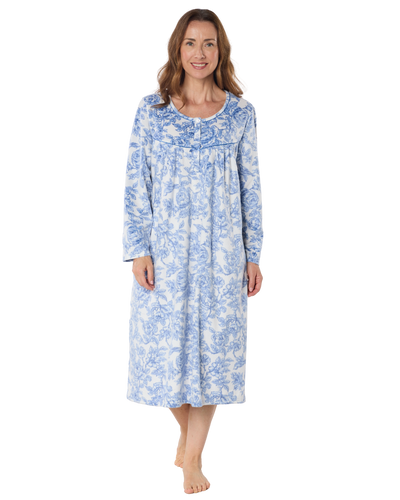 Winter Rose Fleece Nightdress