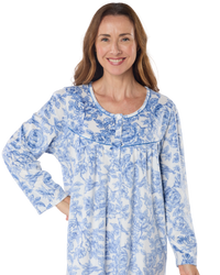 Winter Rose 45" Fleece Nightdress