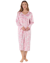 Winter Rose 45" Fleece Nightdress
