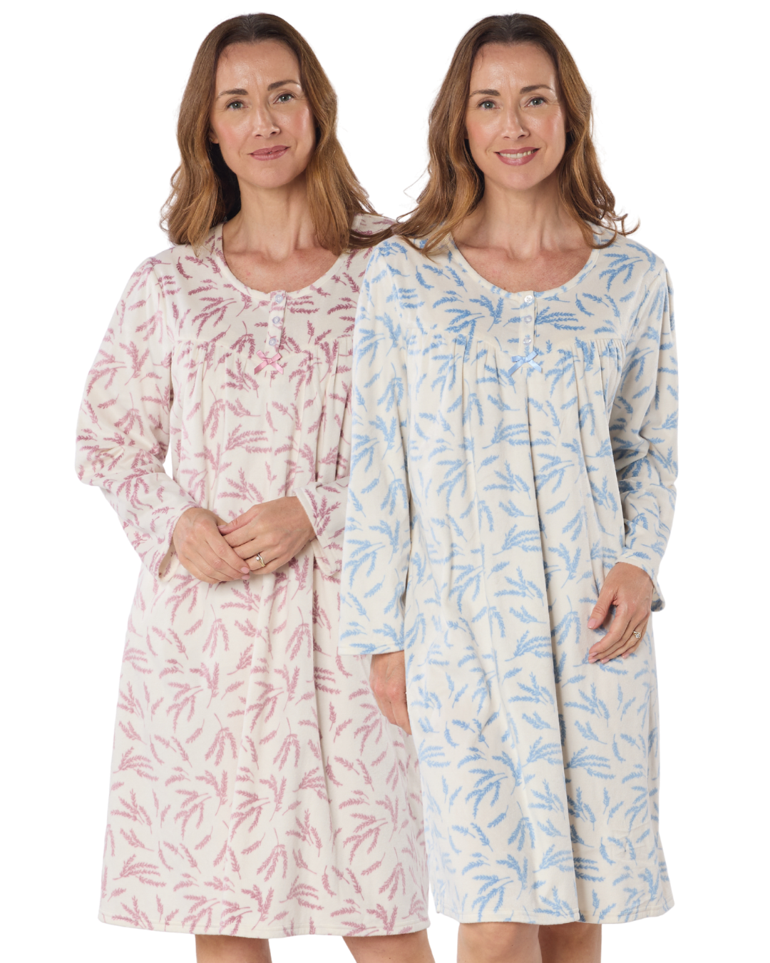 Autumn Sprig 40" Fleece Nightdress