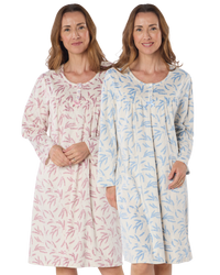 Autumn Sprig 40" Fleece Nightdress