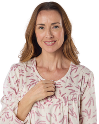Autumn Sprig 40" Fleece Nightdress
