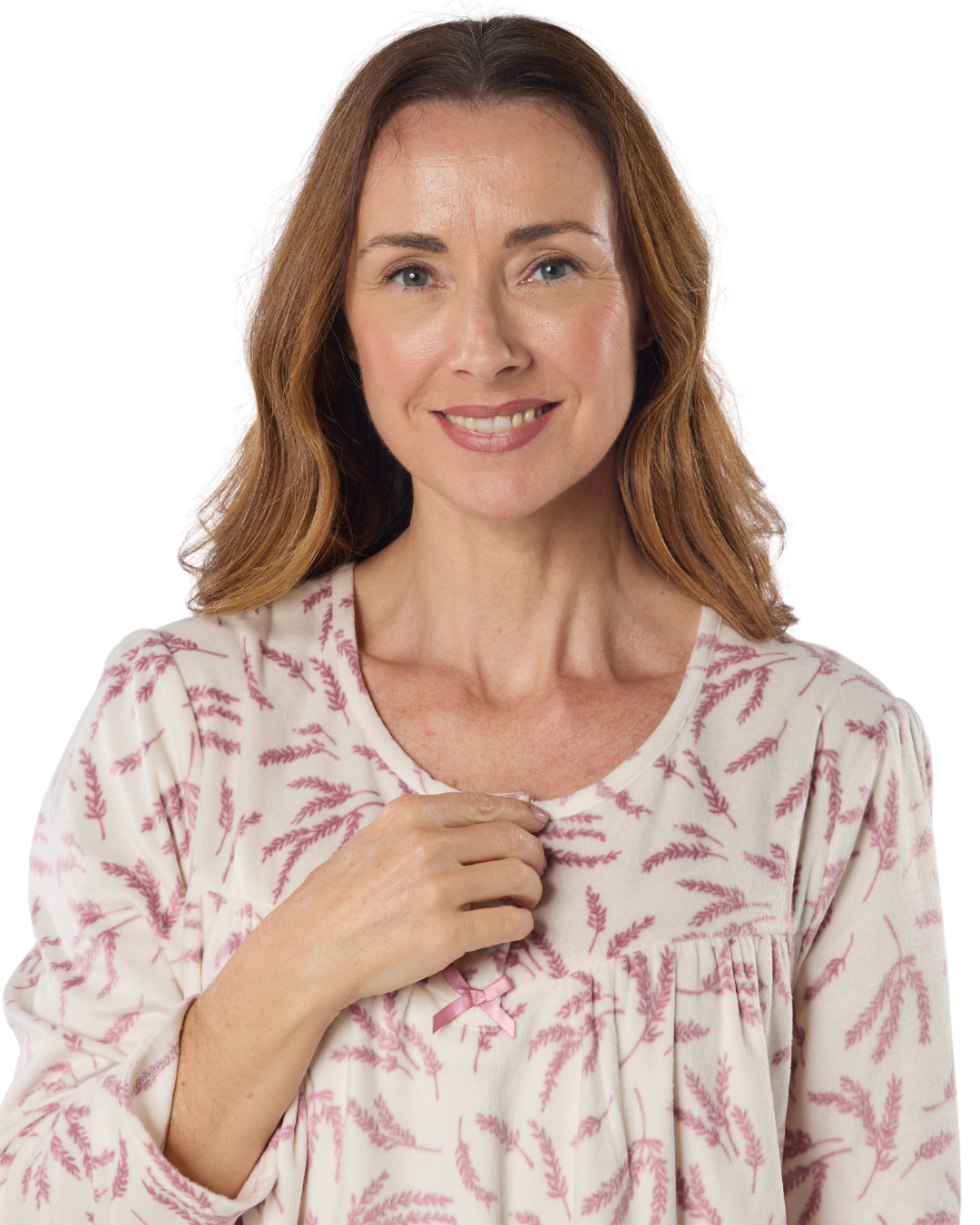 Autumn Sprig 40" Fleece Nightdress