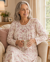 Autumn Sprig 40" Fleece Nightdress