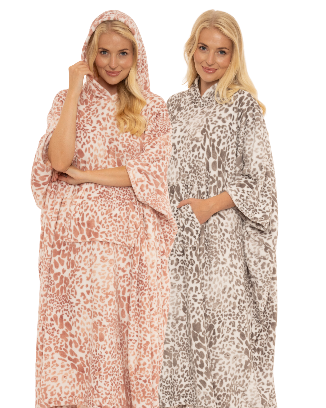 Luxury Fleece Oversized Lounger Poncho / Blanket