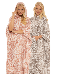 Luxury Fleece Oversized Lounger Poncho / Blanket