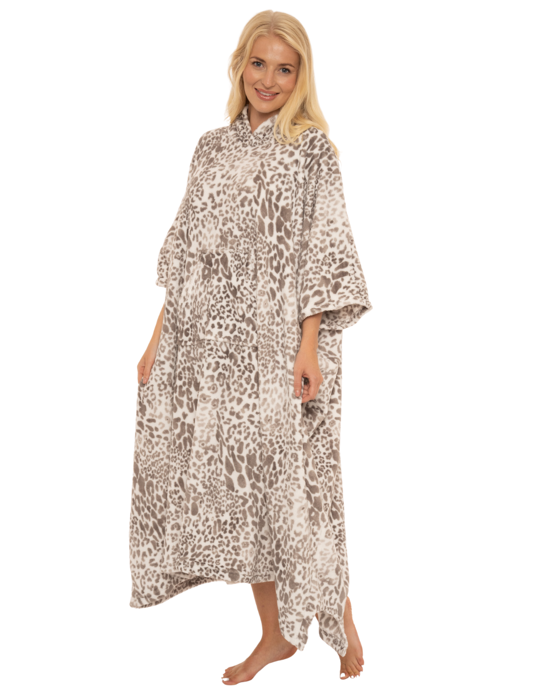 Luxury Fleece Oversized Lounger Poncho / Blanket