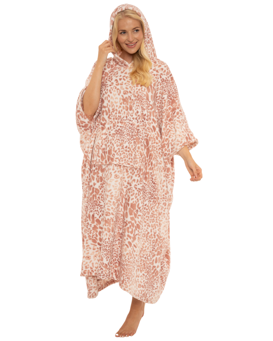 Luxury Fleece Oversized Lounger Poncho / Blanket