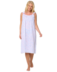 Leaf Print Strappy Nightdress