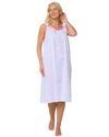 Leaf Print Strappy Nightdress