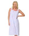 Leaf Print Strappy Nightdress