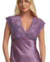 Satin & Lace Chemise Nightgown