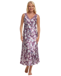 Satin & Lace Chemise Nightgown