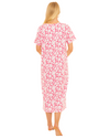 Pink Floral 100% Cotton Plus Size Nightdress