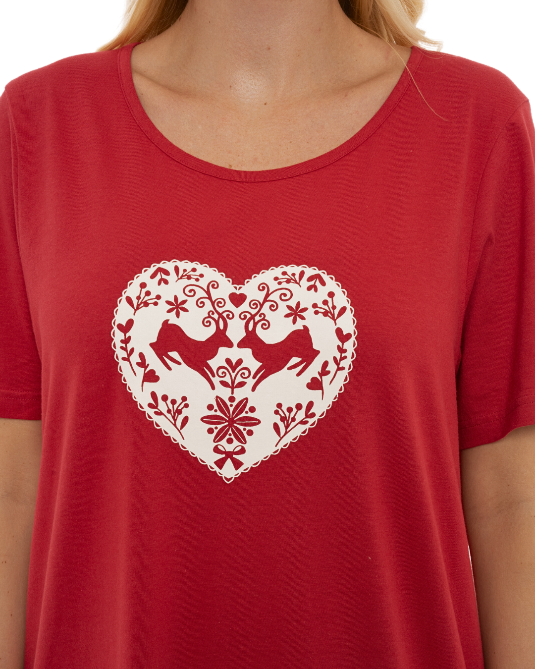 Pack of 2 Winter Stag 100% Cotton Nightshirts