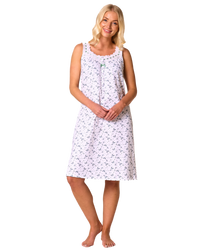 100% Cotton Jersey Strappy Nightdress