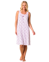 100% Cotton Jersey Strappy Nightdress