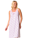 100% Cotton Jersey Strappy Nightdress